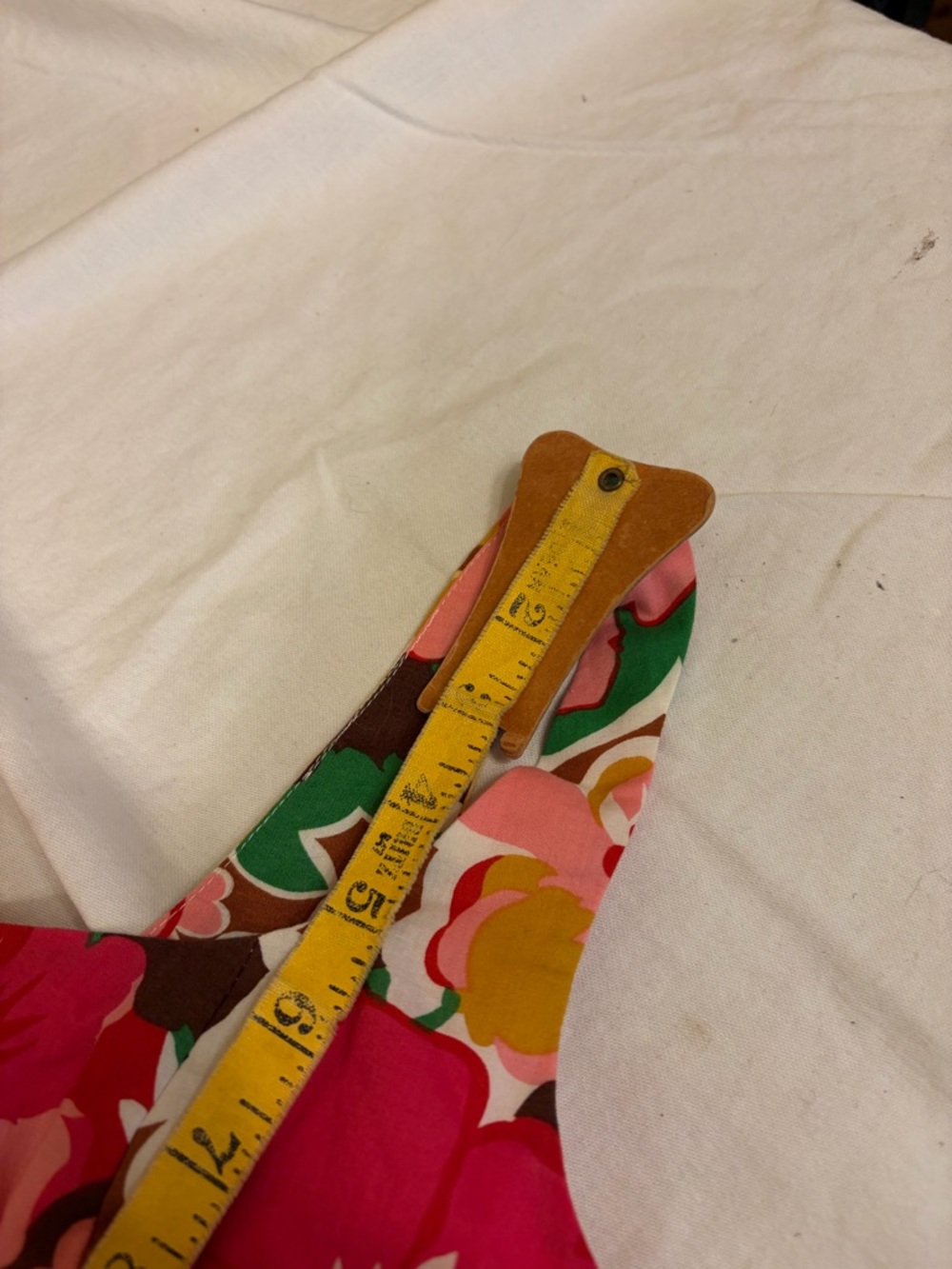 Talbots Floral Dress in Pink, Red, Yellow & Green - Picture 7 of 8